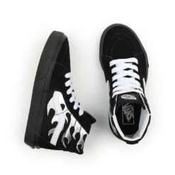 Vans - Kids' (Junior) Metallic Flame Sk8-Hi Shoes (4UI27US) 9 Vans - Kids' (Junior) Metallic Flame Sk8-Hi Shoes (4UI27US) -TrekWear Sales Shop Vans Kids Junior Youth Metallic Flame Sk8 Hi Shoes 4UI27US 04