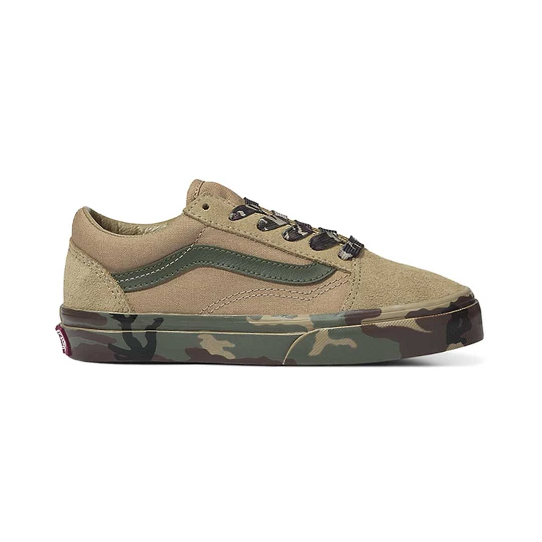 Vans - Kids' (Preschool) Camo Sidewall Old Skool Shoes (0W9TSQ7) 1 Vans - Kids' (Preschool) Camo Sidewall Old Skool Shoes (0W9TSQ7)