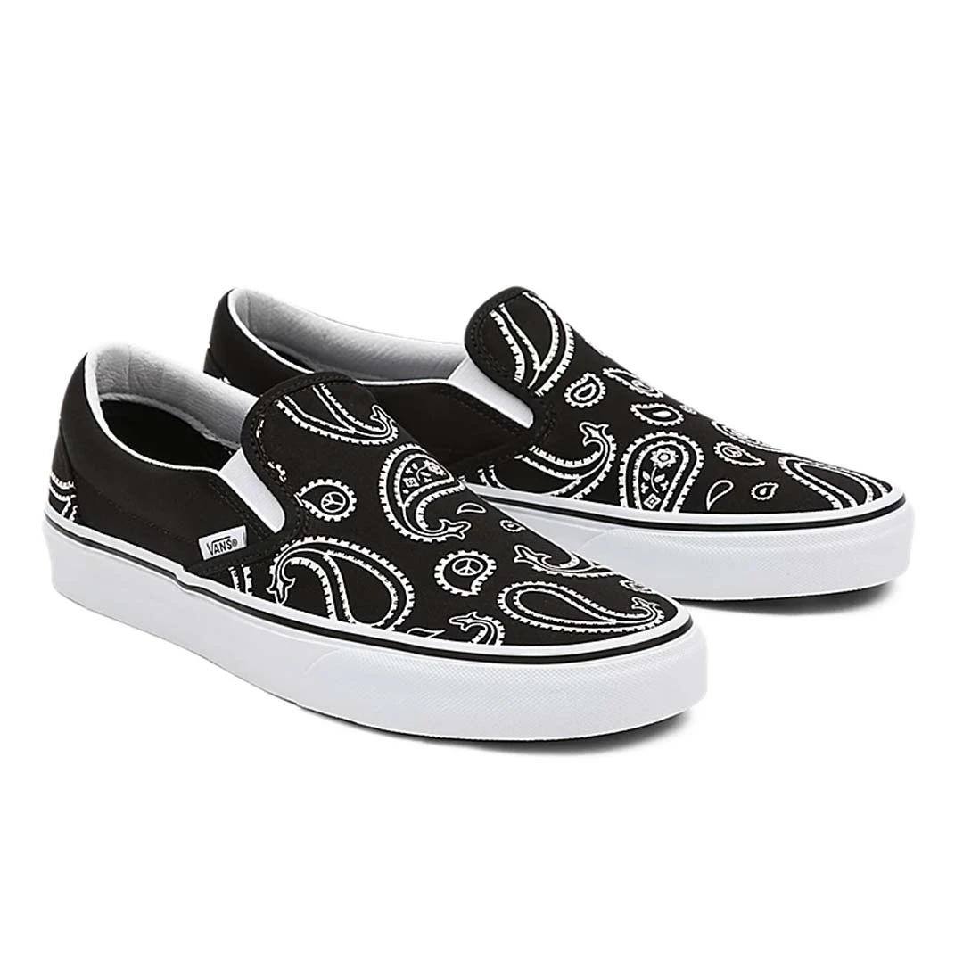 Vans - Unisex Peace Paisley Classic Slip-On Shoes (5JMHB0E) 3 Vans - Unisex Peace Paisley Classic Slip-On Shoes (5JMHB0E) - Image 3