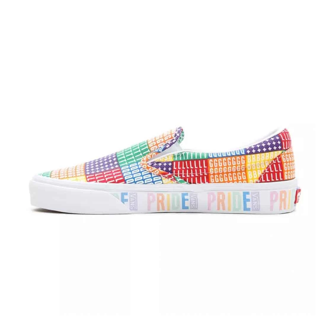 Vans - Unisex Pride Classic Slip On Shoes (33TB3WJ) 2 Vans - Unisex Pride Classic Slip On Shoes (33TB3WJ) - Image 2