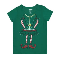 Women's Christmas Short Sleeve T-Shirt (XTXT0OIGSC)