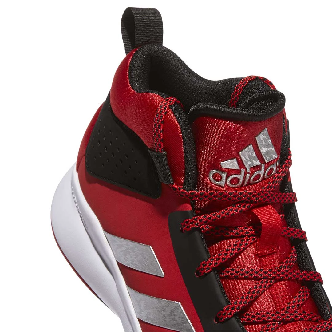 Adidas - Kids' (Junior) Cross Em Up 5 Wide Shoes (GX4791) 4 Adidas - Kids' (Junior) Cross Em Up 5 Wide Shoes (GX4791) - Image 4