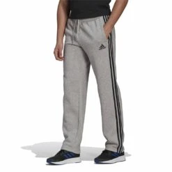 Front Page -TrekWear Sales Shop adidas Men s 3 Stripes Open Hem Fleece Pant GK9270 02