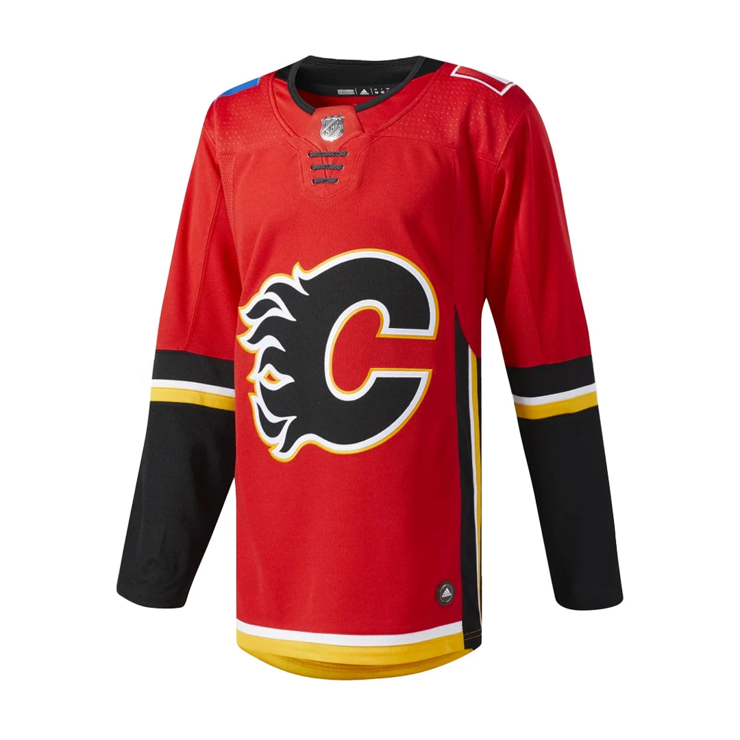 Adidas - Men's Calgary Flames Home Authentic Pro Jersey (CA7072) 1 Adidas - Men's Calgary Flames Home Authentic Pro Jersey (CA7072)