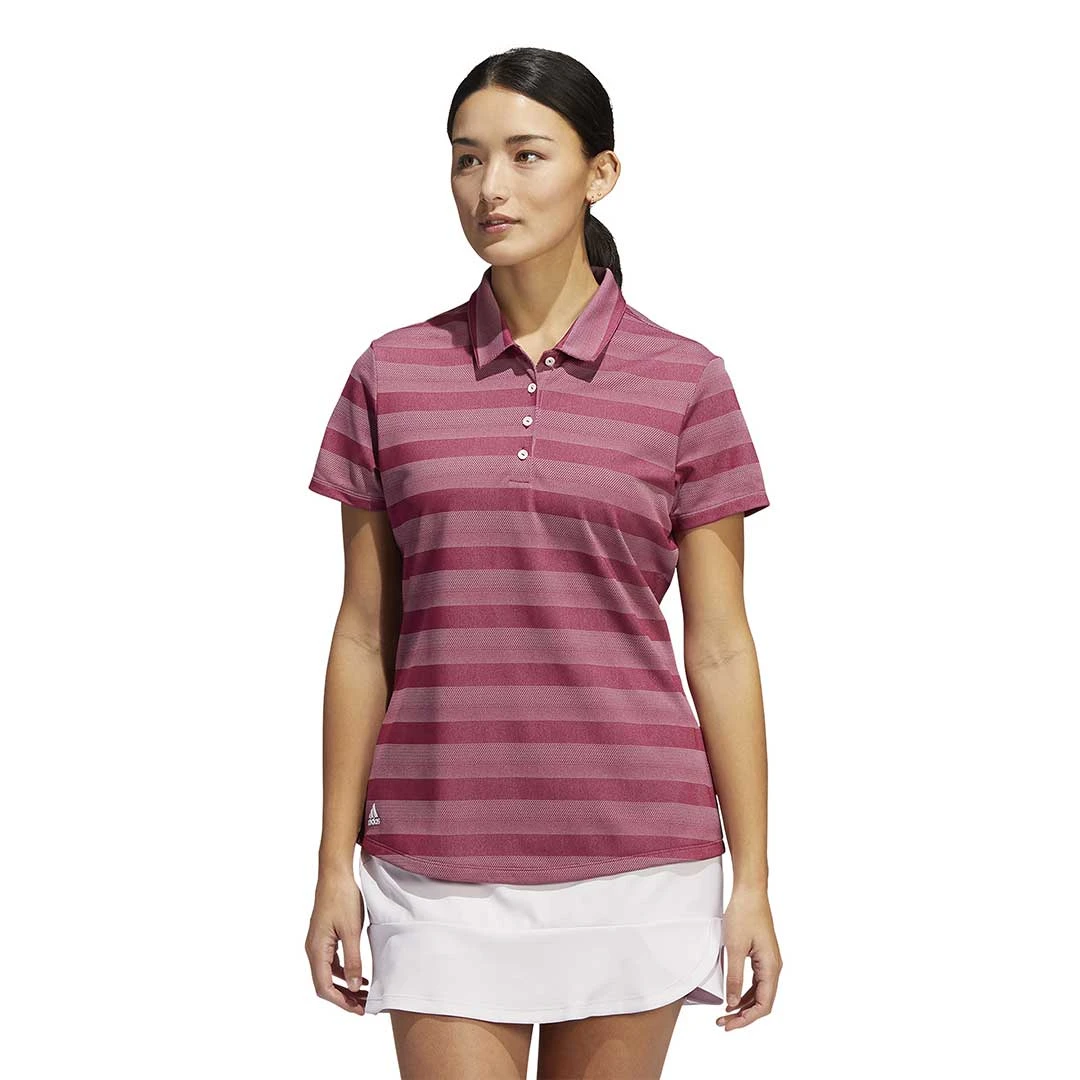 Adidas - Women's Engineered Short Sleeve Polo (HE2875) 2 Adidas - Women's Engineered Short Sleeve Polo (HE2875) - Image 2