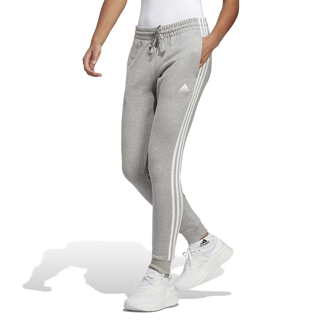 Adidas - Women's Essentials 3 Stripes French Terry Cuffed Pants (IC9922) 2 Adidas - Women's Essentials 3 Stripes French Terry Cuffed Pants (IC9922) - Image 2