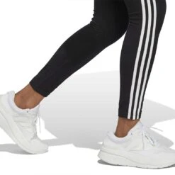 Adidas - Women's Essentials 3 Stripes High Waisted Single Jersey Leggings (IC7151) -TrekWear Sales Shop adidas Women s Essentials 3 Stripes High Waisted Single Jersey Leggings IC7151 07