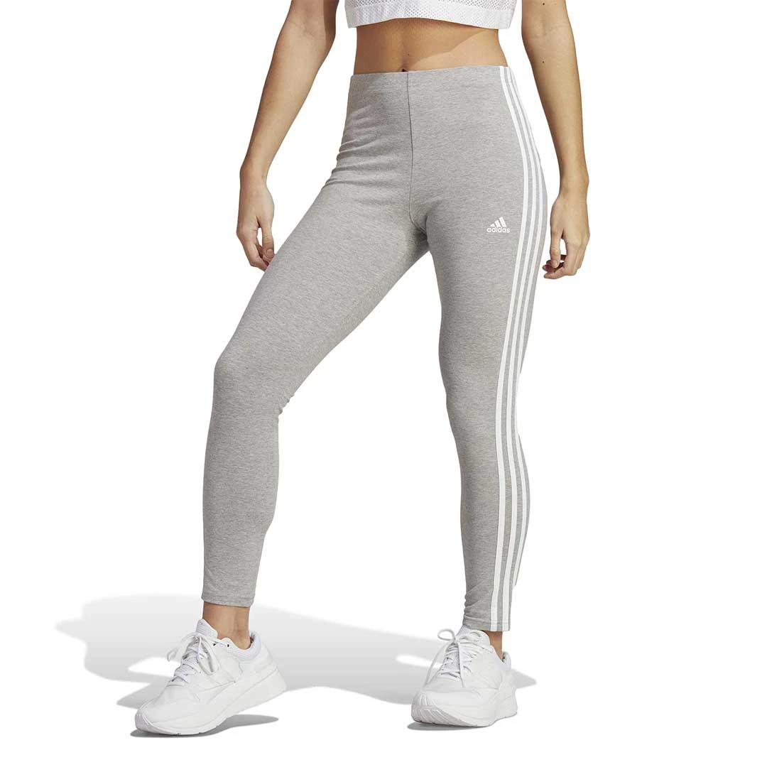 Adidas - Women's Essentials 3 Stripes High Waisted Single Jersey Leggings (IC7152) 2 Adidas - Women's Essentials 3 Stripes High Waisted Single Jersey Leggings (IC7152) - Image 2