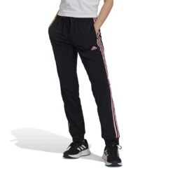 Adidas - Women's Essentials Warm-Up Slim Tapered 3 Stripes Pant (HP0461) -TrekWear Sales Shop adidas Women s Essentials Warm Up Slim Tapered 3 Stripes Pant HP0461 03