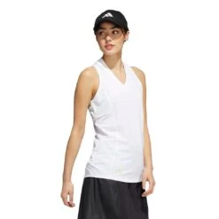 Adidas - Women's Heat.Rdy Sleeveless Polo (HH8604) -TrekWear Sales Shop adidas Women s Heat Ready Sleeveless Polo HH8604 03