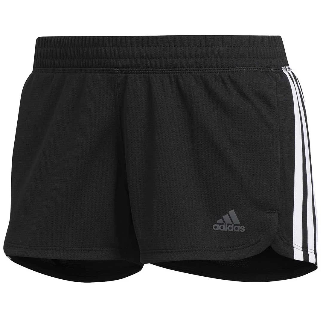 Adidas - Women's Pacer 3 Stripes Knit Shorts (DU3502) 1 Adidas - Women's Pacer 3 Stripes Knit Shorts (DU3502)