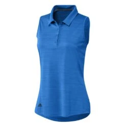 Adidas - Women's Space-Dyed Sleeveless Polo (HA6066)