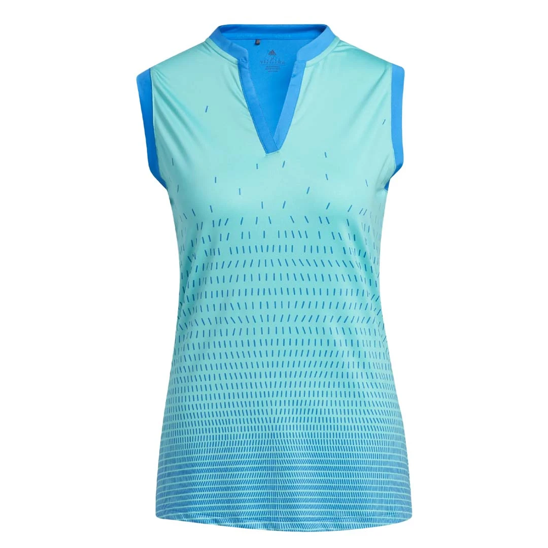 Adidas - Women's Sport Performance Gradient Sleeveless Polo (HA3471) 1 Adidas - Women's Sport Performance Gradient Sleeveless Polo (HA3471)