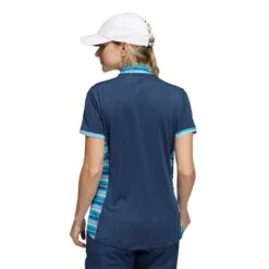 Adidas - Women's Ultimate 365 Print Short Sleeve Polo (HG8518) -TrekWear Sales Shop adidas Women s Ultimate 365 Print Short Sleeve Polo HG8518 4