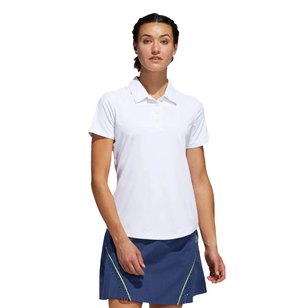 Adidas - Women's Ultimate365 Short Sleeve Polo (FS8423) 2 Adidas - Women's Ultimate365 Short Sleeve Polo (FS8423) - Image 2