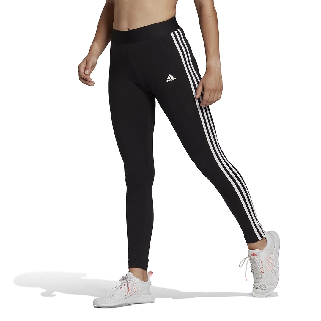 Adidas - Women's Essentials 3 Stripes Leggings (GL0723) 2 Adidas - Women's Essentials 3 Stripes Leggings (GL0723) - Image 2