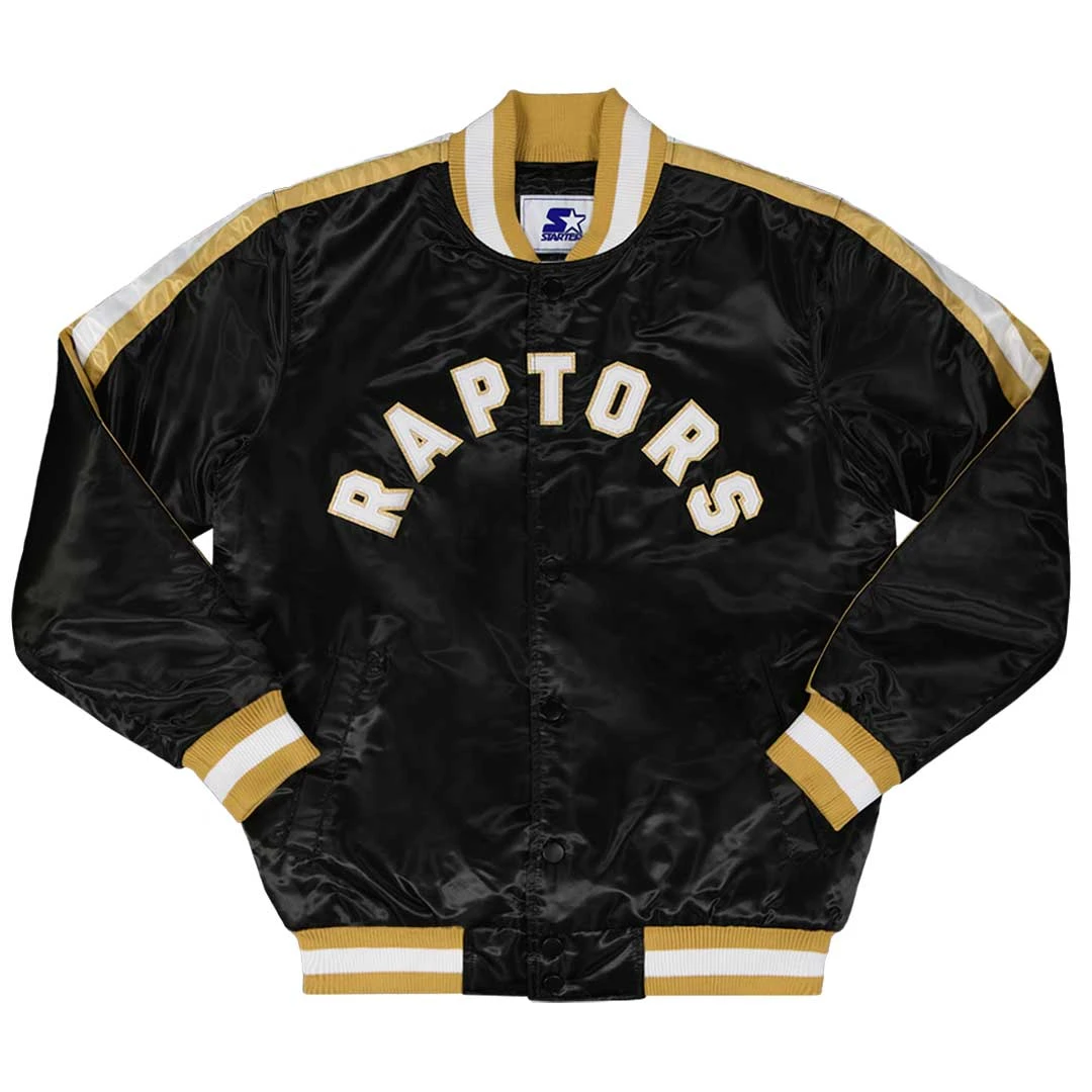 NBA - Men's Toronto Raptors Starter Satin Jacket (LS93G061 TRP) 1 NBA - Men's Toronto Raptors Starter Satin Jacket (LS93G061 TRP)